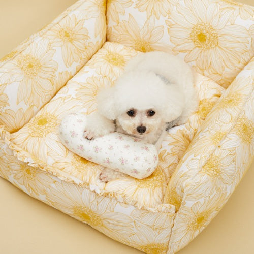 ルイスドッグ louisdog Petit Bouquet Roll Pillow【小型犬用 犬用 ピロー マクラ クッション セレブ】