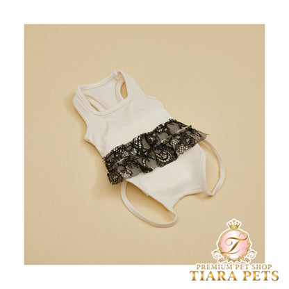 ルイスドッグ louisdog Midnight Romace Romper【小型犬用 犬服 ドッグウエア ロンパース つなぎ セレブ】