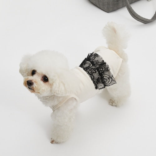 ルイスドッグ louisdog Midnight Romace Romper【小型犬用 犬服 ドッグウエア ロンパース つなぎ セレブ】
