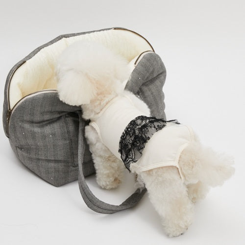 ルイスドッグ louisdog Midnight Romace Romper【小型犬用 犬服 ドッグウエア ロンパース つなぎ セレブ】