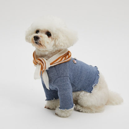 ルイスドッグ louisdog Organic Glow TEE【小型犬用 犬服 ドッグウエア トップス Tシャツ 半袖 カットソー セレブ】