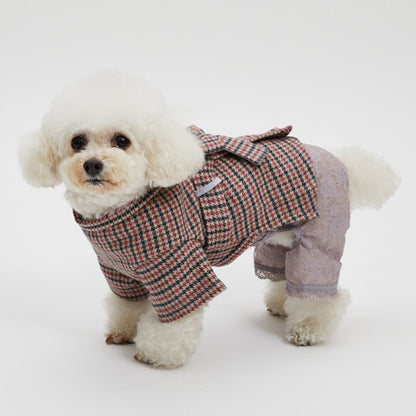 ルイスドッグ louisdog ROSEWOOD Robe【小型犬用 犬服 ドッグウエア トップス Tシャツ 半袖 カットソー セレブ】