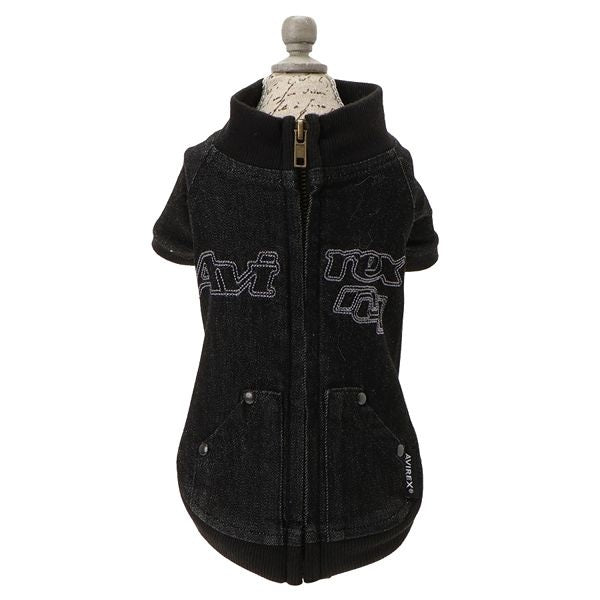 アヴィレックス AVIREX ゴーラーズスティッチデニムJKT【犬服 ドッグウエア ウエア アウター ジャケット デニム Gジャン カジュアル】