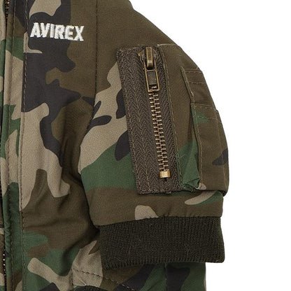 アヴィレックス AVIREX アーバンチューンドスタンドカラーMA-1【犬服 ドッグウエア ウエア アウター ジャケット デニム Gジャン カジュアル】