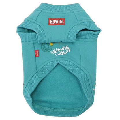 エドウイン EDWIN ペイント風スウェット【犬服 ドッグウエア ウエア トップス スウェット トレーナー カジュアル】