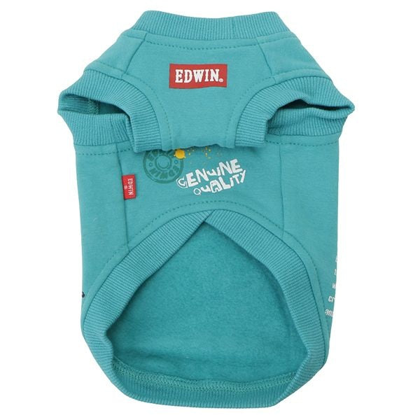 エドウイン EDWIN ペイント風スウェット【犬服 ドッグウエア ウエア トップス スウェット トレーナー カジュアル】
