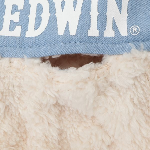 エドウイン EDWIN デニム切り替えふわもこスウェット【犬服 ドッグウエア ウエア トップス パーカー フーディ スウェット トレーナー カジュアル】
