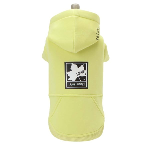ロゴス LOGOS もちのびロゴパーカー【犬服 ドッグウエア ウエア トップス パーカー フーディ スウェット トレーナー カジュアル】