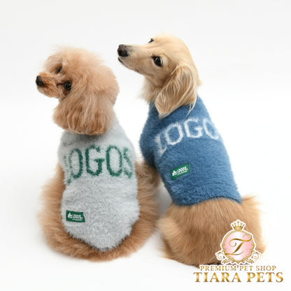 ロゴス LOGOS ふわふわシャギールームウェア【犬服 ドッグウエア ウエア ルームウエア 部屋着 リラックスウエア カジュアル】
