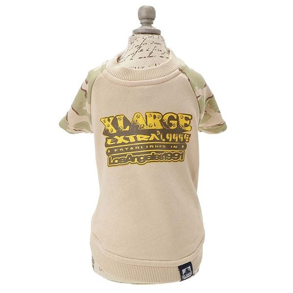 エクストララージ XLARGE ラグラントレーナー【犬服 ドッグウエア ウエア トップス スウェット トレーナー カジュアル】