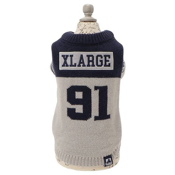 エクストララージ XLARGE ナンバリングニット【犬服 ドッグウエア ウエア トップス ニット セーター カジュアル】