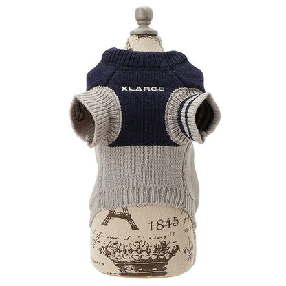 エクストララージ XLARGE ナンバリングニット【犬服 ドッグウエア ウエア トップス ニット セーター カジュアル】