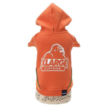 エクストララージ XLARGE OG切り替えフーディー【犬服 ドッグウエア ウエア トップス フーディ パーカー スウェット トレーナー カジュアル】