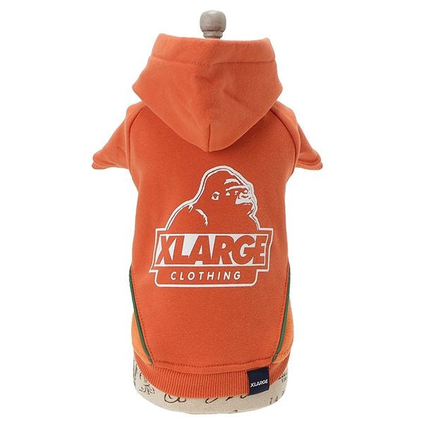 エクストララージ XLARGE OG切り替えフーディー【犬服 ドッグウエア ウエア トップス フーディ パーカー スウェット トレーナー カジュアル】