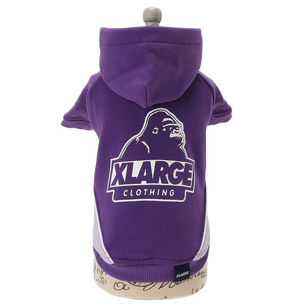 エクストララージ XLARGE OG切り替えフーディー【犬服 ドッグウエア ウエア トップス フーディ パーカー スウェット トレーナー カジュアル】