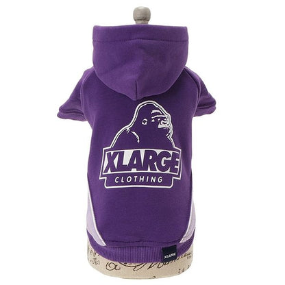 エクストララージ XLARGE OG切り替えフーディー【犬服 ドッグウエア ウエア トップス フーディ パーカー スウェット トレーナー カジュアル】