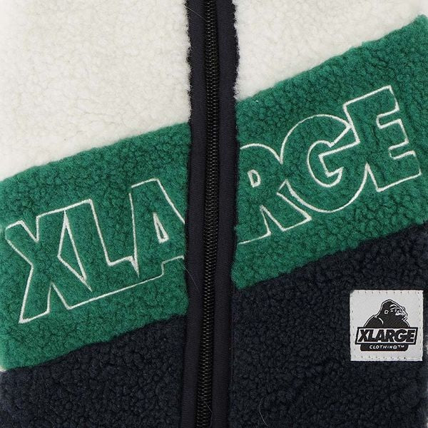 エクストララージ XLARGE ロゴボアベスト【犬服 ドッグウエア ウエア アウター ベスト ノースリーブ カジュアル】