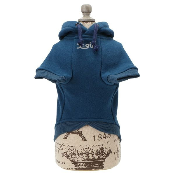 エックスガール X-girl ヒョウ柄ボックスロゴパーカー【犬服 ドッグウエア ウエア トップス フーディ パーカー カジュアル】