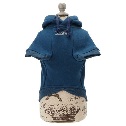 エックスガール X-girl ヒョウ柄ボックスロゴパーカー【犬服 ドッグウエア ウエア トップス フーディ パーカー カジュアル】