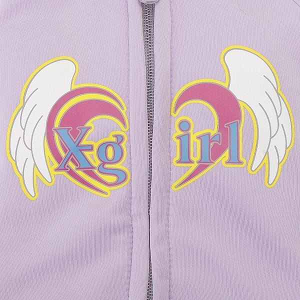 エックスガール X-girl ハートトラックジャケット【犬服 ドッグウエア ウエア アウター ジャケット カジュアル】
