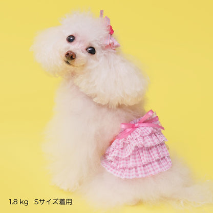 ゴッドピヴァ GODPIVA ☆ご予約☆ TERAチュールHARAMAKI【小型犬用 犬服 ドッグウエア テラマナーベルト お散歩 お出掛け セレブ】
