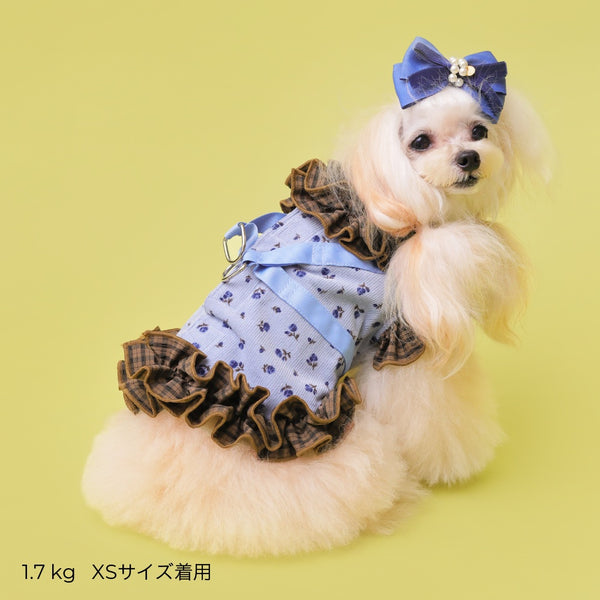 ゴッドピヴァ GODPIVA ガーリーブーケTERAハーネス【小型犬用 犬用 ハーネス 一体型 お散歩 お出掛け セレブ】