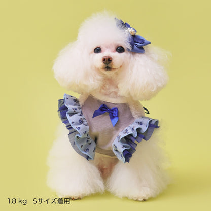 ゴッドピヴァ GODPIVA ☆ご予約☆ ガーリーブーケTERAワンピース【小型犬用 犬服 ドッグウエア ワンピース スカート ドレス セレブ】