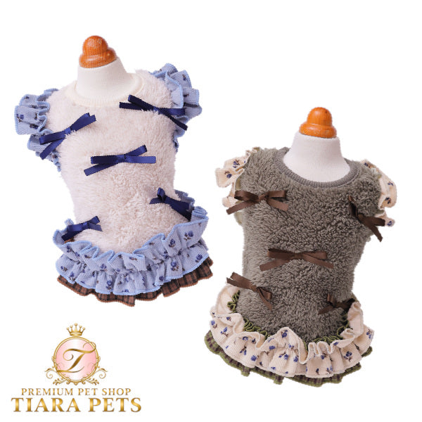 ゴッドピヴァ GODPIVA ガーリーブーケTERAタンク【小型犬用 犬服 ドッグウエア トップス タンクトップ セレブ】