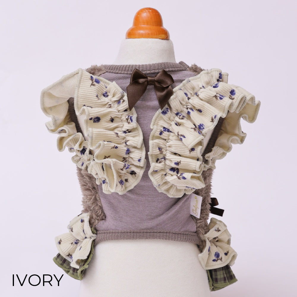 ゴッドピヴァ GODPIVA ガーリーブーケTERAタンク【小型犬用 犬服 ドッグウエア トップス タンクトップ セレブ】