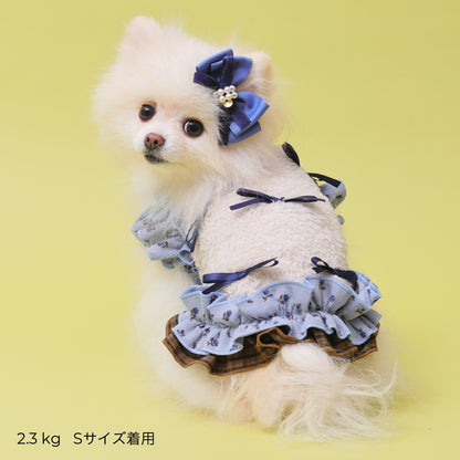 ゴッドピヴァ GODPIVA ガーリーブーケTERAタンク【小型犬用 犬服 ドッグウエア トップス タンクトップ セレブ】