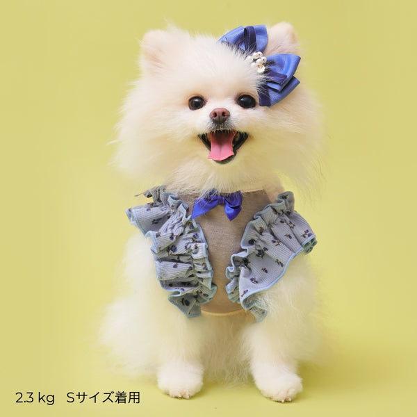 ゴッドピヴァ GODPIVA ガーリーブーケTERAタンク【小型犬用 犬服 ドッグウエア トップス タンクトップ セレブ】