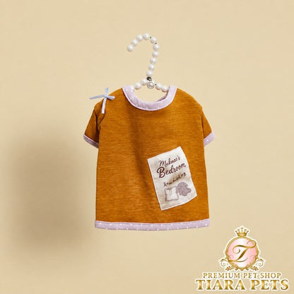 ルイスドッグ louisdog Organic Cozy TEE オーガニックコージーTEE 小型犬用 犬服 ドッグウェア Tシャツ 半袖 オーガニックコットン