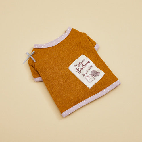 ルイスドッグ louisdog Organic Cozy TEE オーガニックコージーTEE 小型犬用 犬服 ドッグウェア Tシャツ 半袖 オーガニックコットン