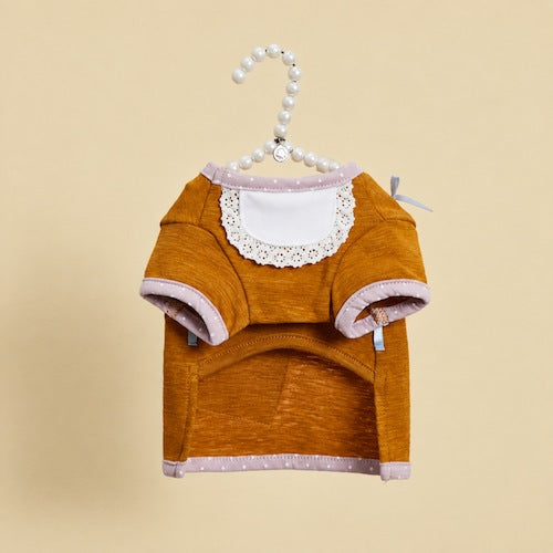 ルイスドッグ louisdog Organic Cozy TEE オーガニックコージーTEE 小型犬用 犬服 ドッグウェア Tシャツ 半袖 オーガニックコットン