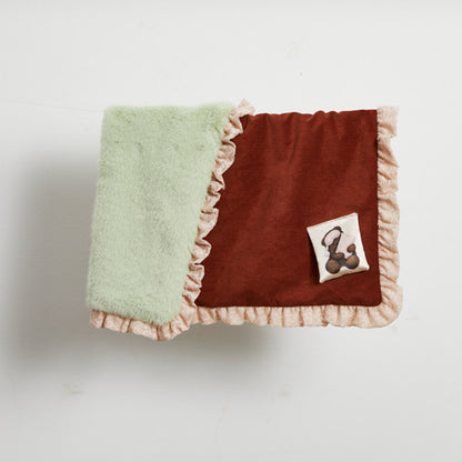 ルイスドッグ louisdog Toffee Blanket【小型犬 ブランケット セレブ】