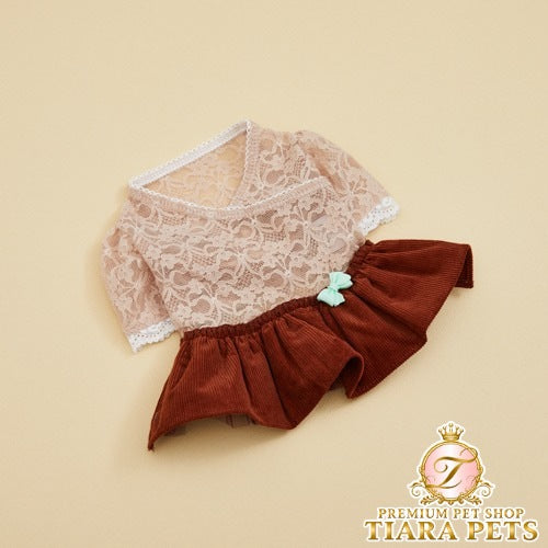 ルイスドッグ louisdog Toffee TUTU【小型犬 犬服 ワンピース ドレス セレブ】
