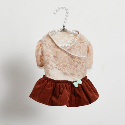 ルイスドッグ louisdog Toffee TUTU【小型犬 犬服 ワンピース ドレス セレブ】