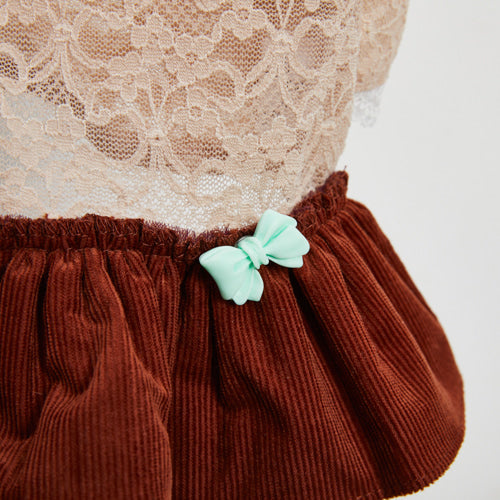 ルイスドッグ louisdog Toffee TUTU【小型犬 犬服 ワンピース ドレス セレブ】