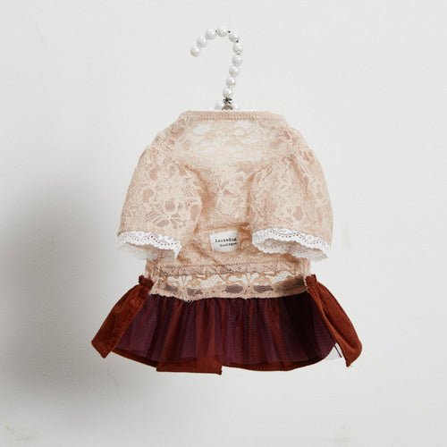 ルイスドッグ louisdog Toffee TUTU【小型犬 犬服 ワンピース ドレス セレブ】