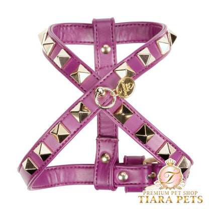 シャーロットドレス Charlotte's Dress Art.g1519N15 harness Square rivet【犬用 お散歩 一体型 ハーネス セレブ】