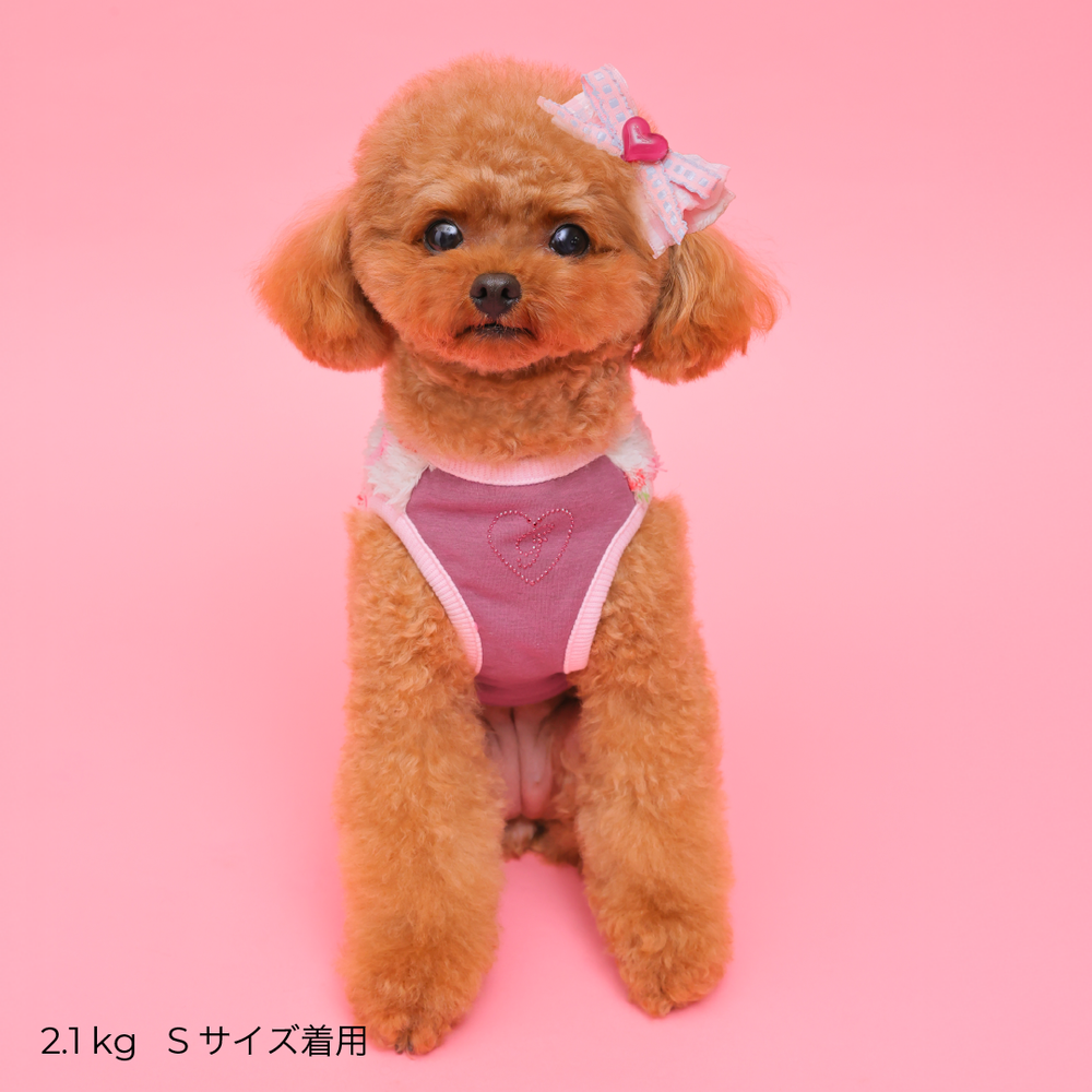 ゴッドピヴァ GODPIVA ☆ご予約☆TERAボアふわもこタンク【小型犬 犬服 ウエア トップス タンクトップ セレブ】