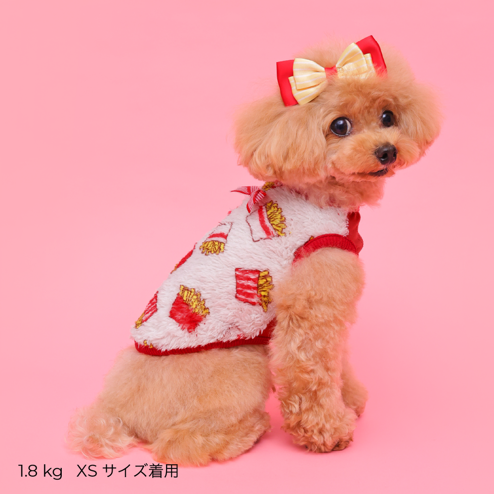 ゴッドピヴァ GODPIVA ☆ご予約☆TERAボアふわもこタンク【小型犬 犬服 ウエア トップス タンクトップ セレブ】