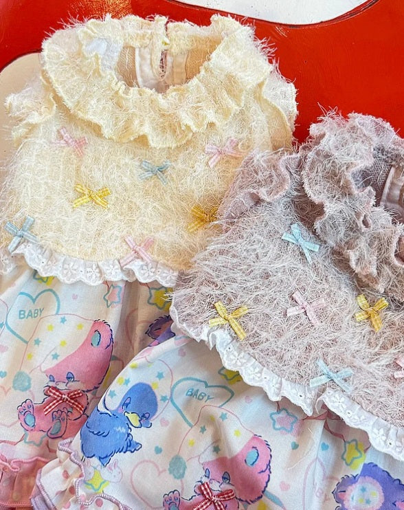 J&Kアニマルズ J&K animals ☆ご予約☆ ふわもこベア ワンピース【犬服 ドッグウエア ワンピース スカート ドレス 半袖】