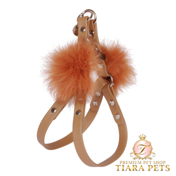 シャーロットドレス Charlotte's Dress Art. Q148N harness Fluffy【犬用 お散歩 一体型 ハーネス セレブ】