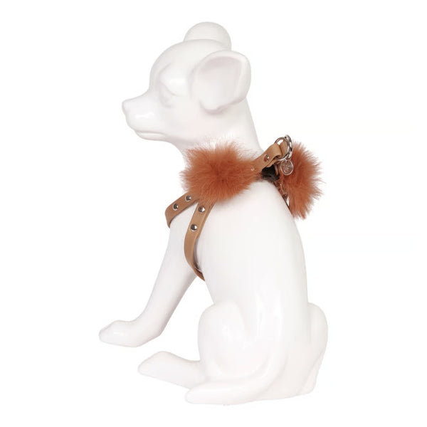 シャーロットドレス Charlotte's Dress Art. Q148N harness Fluffy【犬用 お散歩 一体型 ハーネス セレブ】