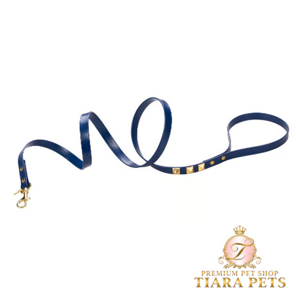 シャーロットドレス Charlotte's Dress Art. h1519NV VIP leash Square rivet【犬用 お散歩 リード セレブ】