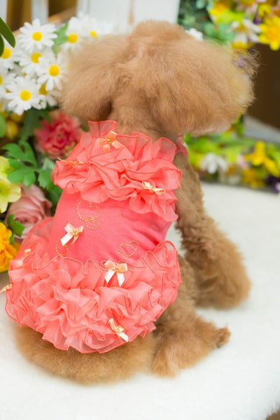 ブルブブ BUL BU-BU FURIFURI Cami【小型犬 犬服 ドッグウエア トップス キャミソール ノースリーブ セレブ】