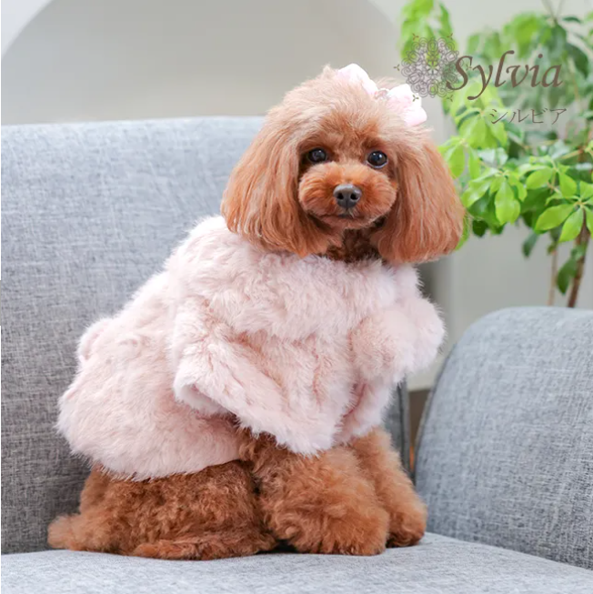 グラマーイズム Glamourism シルビア（Sylvia）選べる3色【小型犬 犬服 トップス アウター コート セレブ】