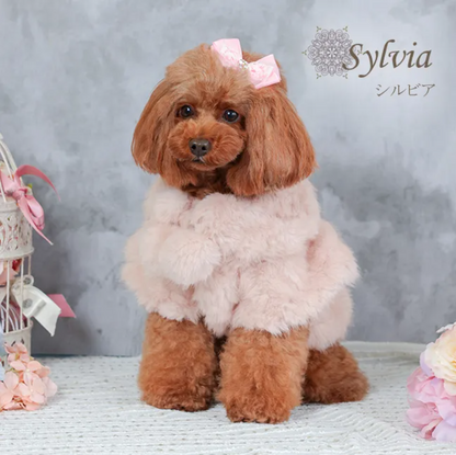 グラマーイズム Glamourism シルビア（Sylvia）選べる3色【小型犬 犬服 トップス アウター コート セレブ】