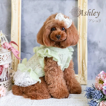 グラマーイズム Glamourism アシュリ（Ashley）選べる2色【小型犬 犬服 ドッグウエア ワンピース ドレス スカート セレブ】